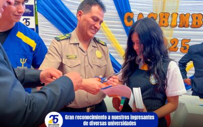 Ingresantes a diferentes universidades del Perú