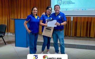 Santillana: Felicitando a docentes